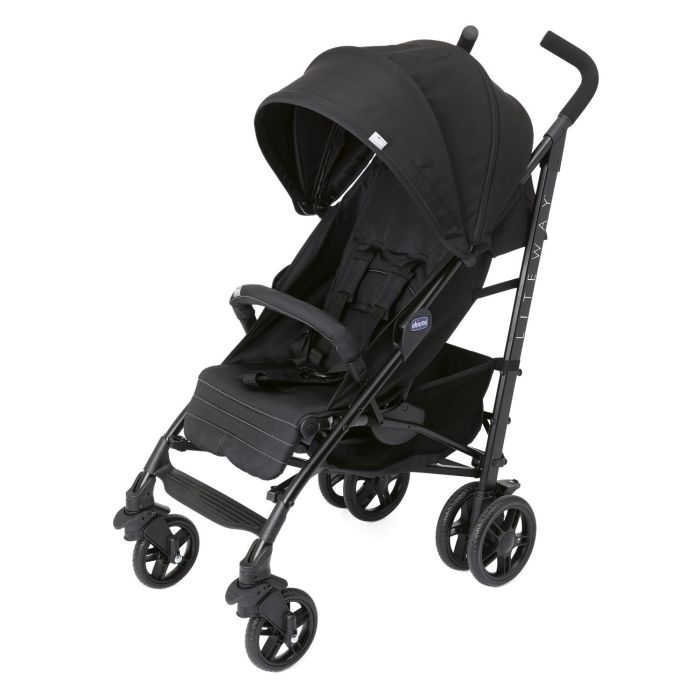 Chicco LITE WAY 4 BASIC STROLLER JET BLACK